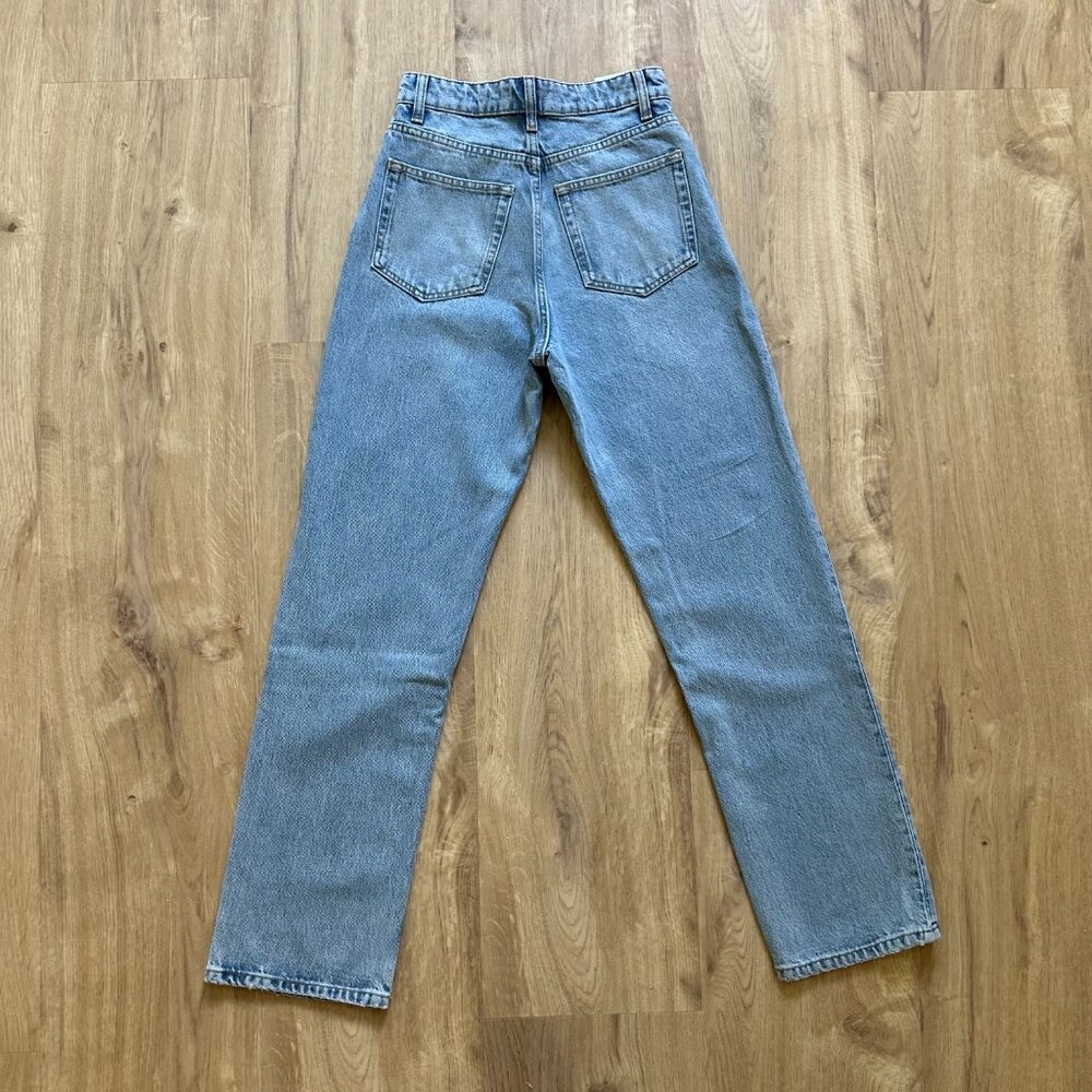 Reformation Sandy High Rise Relaxed Straight Jeans - Picture 3 of 4